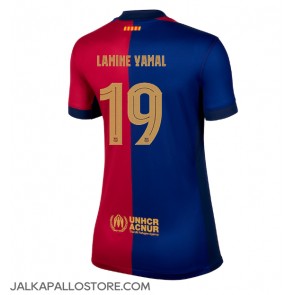 Barcelona Lamine Yamal #19 Kotipaita Naisten 2024-25 Lyhythihainen